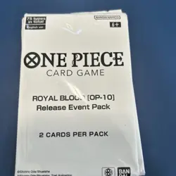 New and Sealed x 1 One Piece TCG: Royal Blood Release Event Pack One Piece TCG O - Image 1