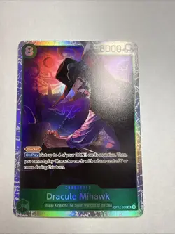 One Piece Dracule Mihawk OP12-030 Legacy of the Master - Image 1
