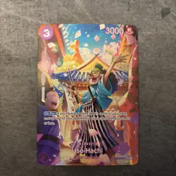 Uso-Hachi (SP) ST18-001 - Royal Blood (OP-10) One Piece CCG Rare Holo M/NM - Image 1