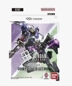 Gundam TCG Card Game Celestial Drive Starter Deck (ST07) New Sealed - Image 1