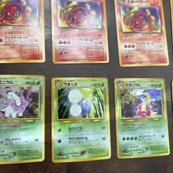 Pokemon TCG JPN Vintage Card Lot No Symbol 6 Holos And More See Pics - Image 5