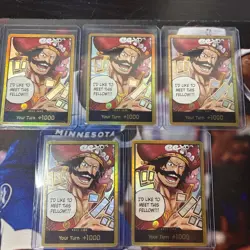 One Piece Gol.D.Roger GOLD DON!! Card (OP-13) English - Image 3
