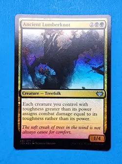 1x Ancient Lumberknot Innistrad Crimson Vow Mtg Card Creature Treefolk 230 Foil - Image 1