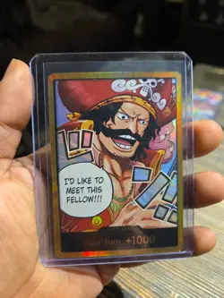 One Piece TCG Gol.D.Roger GOLD DON!! Card (OP-13) English NM - Image 3