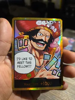 One Piece TCG Gol.D.Roger GOLD DON!! Card (OP-13) English NM - Image 4