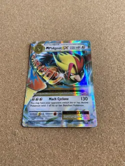 Mega Pidgeot EX 65/108 Ultra Rare Pokemon Card Holograms - Image 1