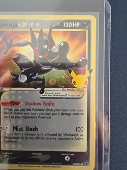 Greninja Gold Star SWSH144 - Holo Pokemon Card - Celebrations Promo - NM #144 - Image 2