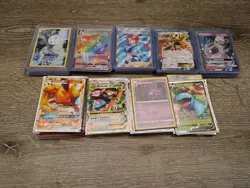 Pokemon Holographic Cards Secret Rares Base Set And More 150 Card Lot Very Good - Image 1