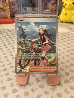 Dawn 129/094 SIR Full Art Holo Mega Evolutions Phantasmal Flames Pokemon Card NM - Image 1