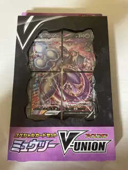 Pokemon Card Game Sword & Shield Special Card Set Mewtwo V Union From Japan 4521329306698 - Image 1