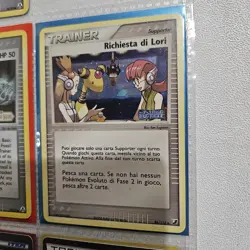 Pokemon EX Unseen Forces Mary's Request 2005 Holo Card 86/115 NM ITALIAN - Image 2