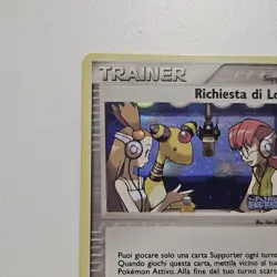 Pokemon EX Unseen Forces Mary's Request 2005 Holo Card 86/115 NM ITALIAN - Image 4