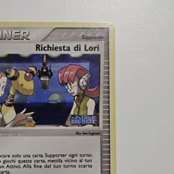 Pokemon EX Unseen Forces Mary's Request 2005 Holo Card 86/115 NM ITALIAN - Image 5