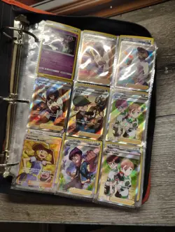 Pokemon Holographic Card Total Binder Mew, Pikachu 40+ Pages - Image 1
