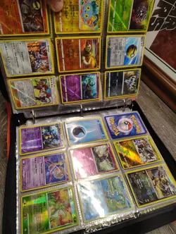 Pokemon Holographic Card Total Binder Mew, Pikachu 40+ Pages - Image 5