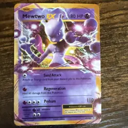 Pokemon Mewtwo EX TCG Card Evolutions 52/108 - Image 1