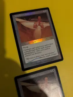 Windborn Muse x2 Rare SPirit.Magic the Gathering Card. Legions. Old Vintage FOIL - Image 3