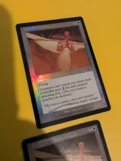 Windborn Muse x2 Rare SPirit.Magic the Gathering Card. Legions. Old Vintage FOIL - Image 4