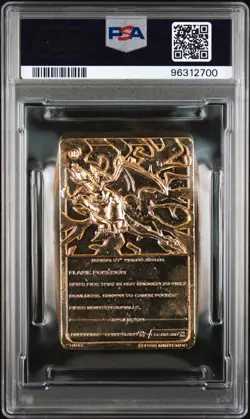 1999 BURGER KING POKEMON GOLD CARDS CHARIZARD PSA 5 - Image 2