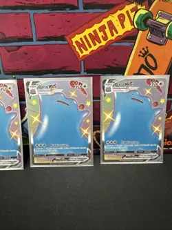 Pokemon TCG Ditto Shiny Ultra Rare Card SV119/SV122 Shining Fates Lot Of 4 VMAX - Image 3