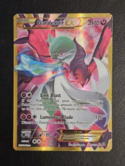 Gardevoir EX 116/114 Steam Siege XY Secret Rare Card LP-MP Nice Centering - Image 2