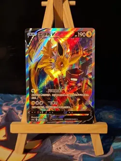 Jolteon V 144/132 CS4bC SR Sword & Shield - Pokemon TCG Card Chinese - Image 1