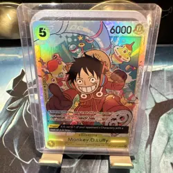 One Piece Card Game 500 Years in the Future Monkey. D. Luffy OP07-109 SR English - Image 1