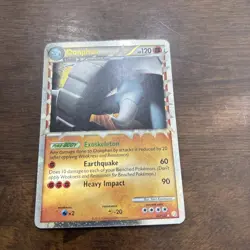 Pokemon TCG Donphan Prime HeartGold SoulSilver Holo Rare Card 107/123 2010 - Image 4