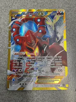 Pokemon Card - Volcanion EX - 115/114 - 2016 - LP! - Image 1