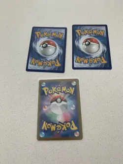 3x Vintage Eevee 2021 Pokemon Card Holo RH + EX Lot 126 Ultra - Image 2