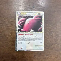 BLISSEY (PRIME) 106/123 (Exc) Ultra Holo Rare HG&SS Base 2010 - Pokemon Card - Image 2