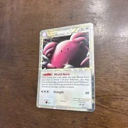 BLISSEY (PRIME) 106/123 (Exc) Ultra Holo Rare HG&SS Base 2010 - Pokemon Card - Image 3