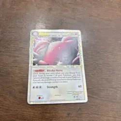 BLISSEY (PRIME) 106/123 (Exc) Ultra Holo Rare HG&SS Base 2010 - Pokemon Card - Image 4
