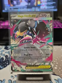 Pokemon TCG Mega Mawile EX Double Rare Holo Card 094/132 Mega Evolutions - Image 1