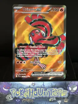 Pokemon Card Oricorio Ex 110/094 Phantasmal Flames Full Art Holo Rare NM - Image 1