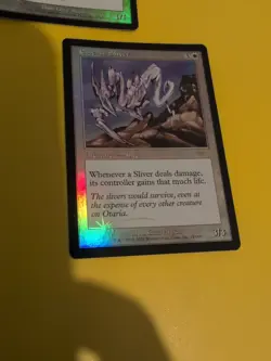 Essence Sliver & Plated Sliver MTG 2 Card. Legions. Old Vintage FOIL - Image 3