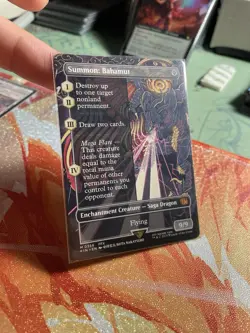 Summon: Bahamut (Borderless) Final Fantasy Final Fantasy 🍷Nm NonFoil🐉🍷 - Image 1