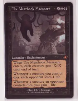 MTG Innistrad Remastered #387 The Meathook Massacre (Retro Frame) - Image 1