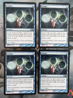 4x Pink Ponder Core Set 2010 M10 Misprint Error - Image 1