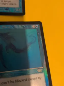 Shifting Sliver & Willbender. 2 Creased as shown MTG Legions. Old Vintage FOIL - Image 4