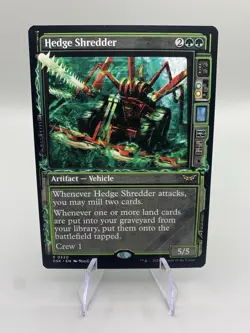 Hedge Shredder - Showcase Regular Duskmourn MTG - Image 1