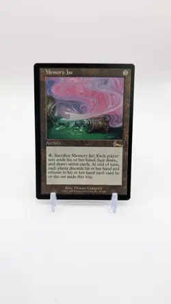 🏺 Memory Jar | Urza's Legacy | LP | Reserved List | Misprinted - Off Center 🏺 - Image 1