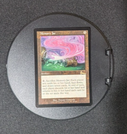 🏺 Memory Jar | Urza's Legacy | LP | Reserved List | Misprinted - Off Center 🏺 - Image 3