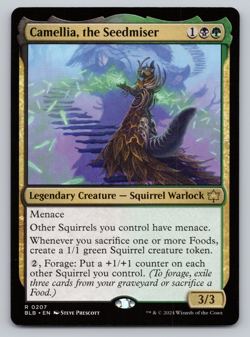 Camellia, the Seedmaster - Bloomburrow - MTG - Image 1