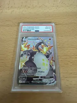 2021 Pokemon SWSH FA/Charizard VMAX Shining Fates #SV107 PSA 10 Gem Mint 📈 - Image 2