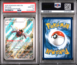 Pokemon Ninjask 137/132 Mega Evolution Illustration Rare PSA 10 - Image 3