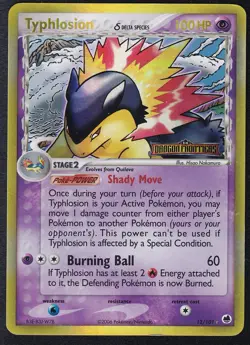 Pokemon TCG Typhlosion 12/101 Reverse Holo Stamped Extremely Rare - Image 1