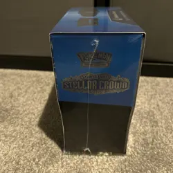 Pokemon TCG Stellar Crown Pokemon Center Exclusive ETB Elite Trainer Box - Image 3