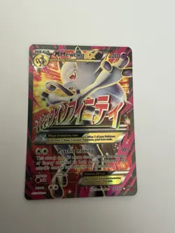 Pokemon TCG Breakthrough M Mega Mewtwo EX Full Art Ultra #160/162 - Image 1