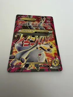 Pokemon TCG Breakthrough M Mega Mewtwo EX Full Art Ultra #160/162 - Image 4